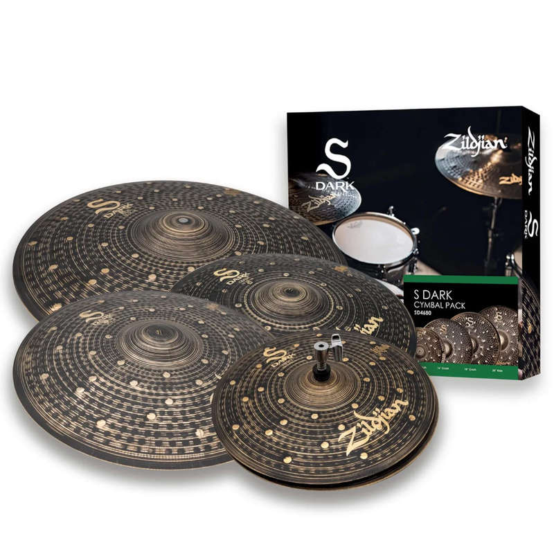 Zildjian S Family S Dark 5-Piece Cymbal Pack