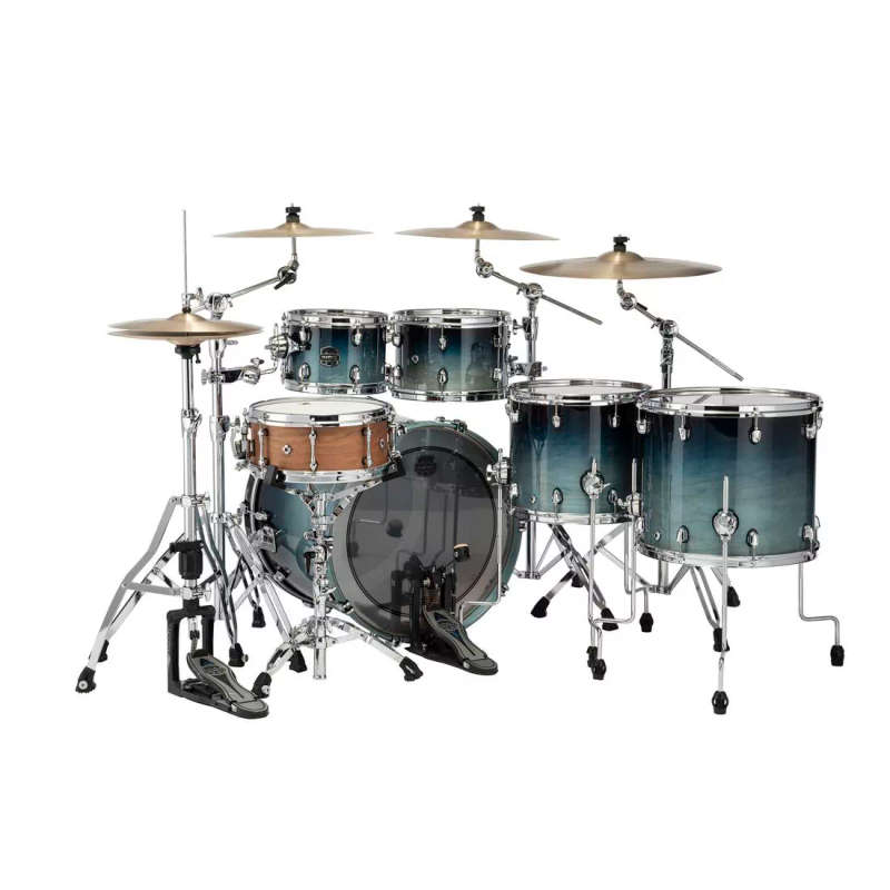 Mapex Saturn Studioease 5-Piece Shell Pack Drum Kit - Teal Blue Fade