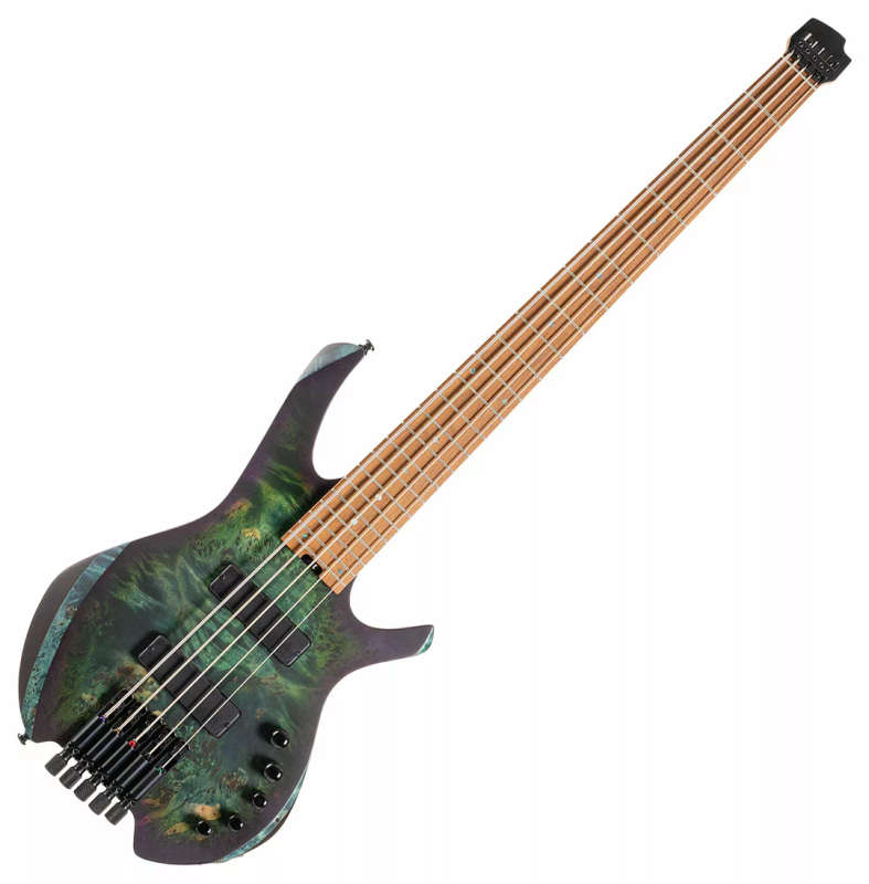 Cort Space 5 Bass Guitar - Star Dust Green