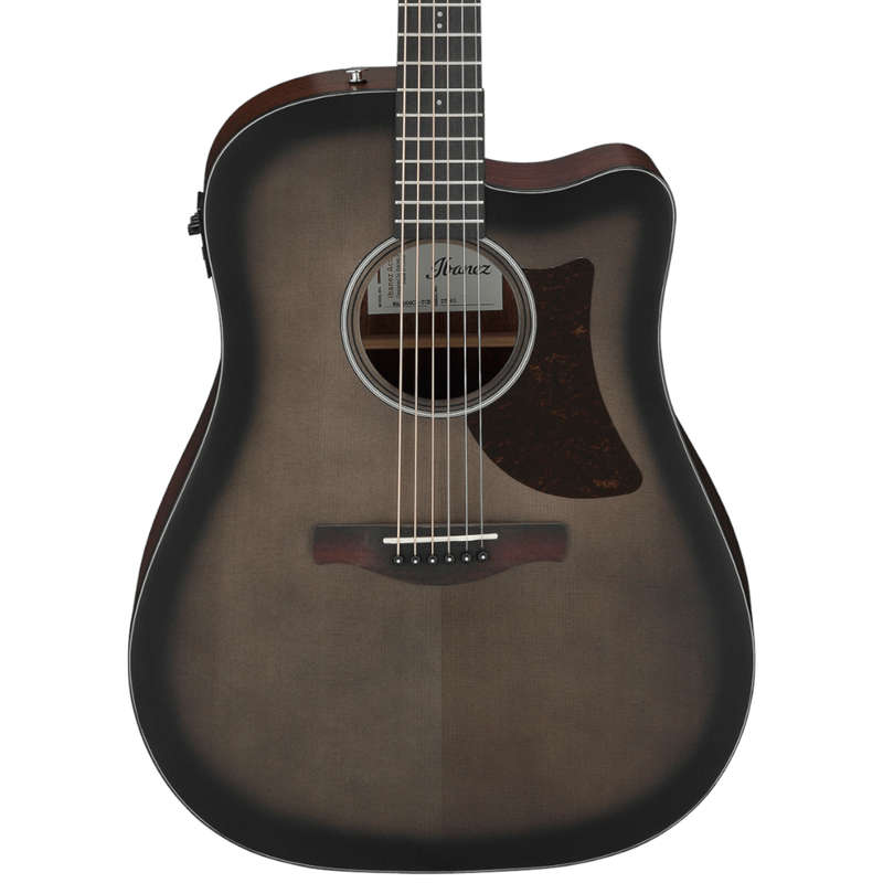 Ibanez AAD50CETCB Advanced Acoustic-electric Guitar - Transparent Charcoal Burst