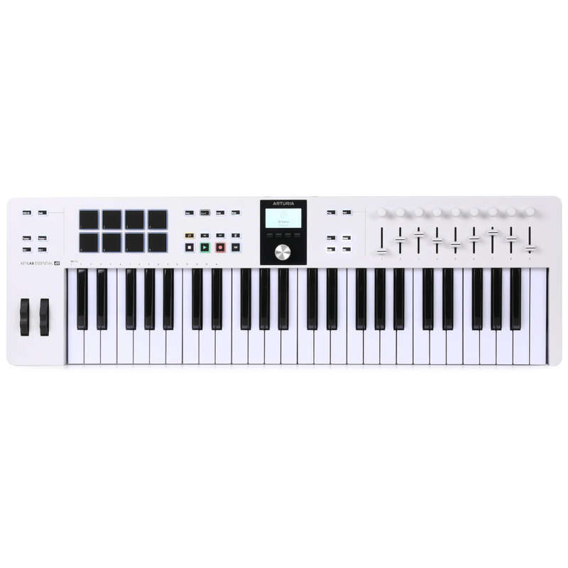 Arturia KeyLab Essential mk3 49-key Keyboard Controller - White