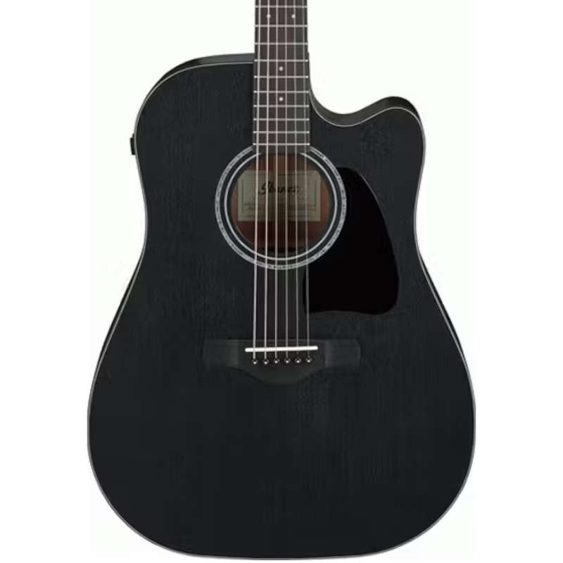 banez AW1040CEWK Acoustic-Electric Guitar - Open Pore Weathered Black