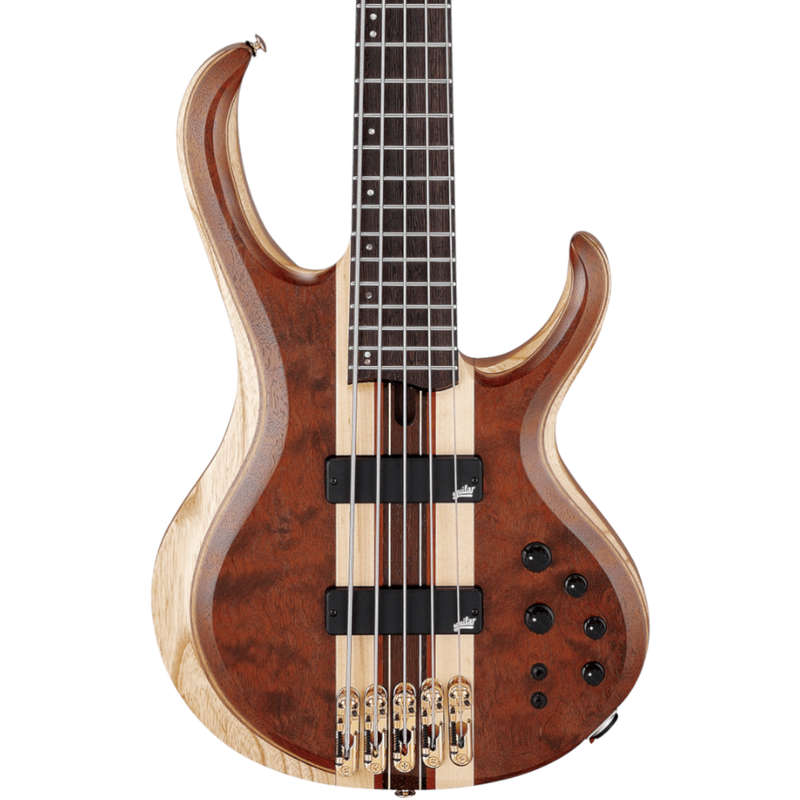 Ibanez Premium BTB1835 5-String Bass Guitar - Natural Shadow Low Gloss