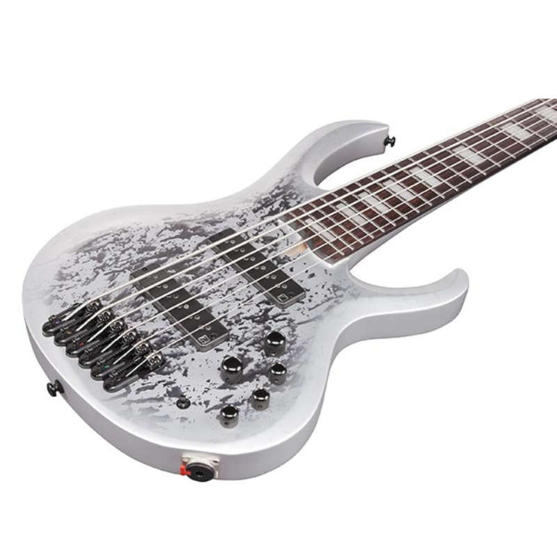 Ibanez 25th-anniversary BTB Standard 6-string Electric Bass Guitar - Silver Blizzard Matte