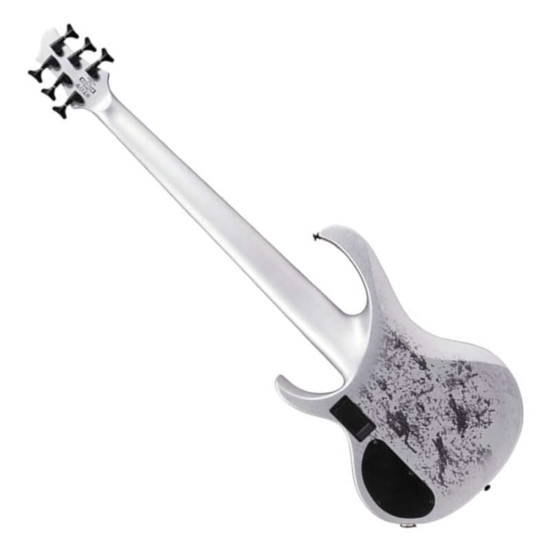 Ibanez 25th-anniversary BTB Standard 6-string Electric Bass Guitar - Silver Blizzard Matte