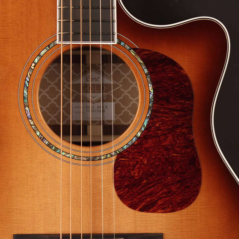 Cort Gold-A8 Acoustic-Electric Guitar - Light Burst
