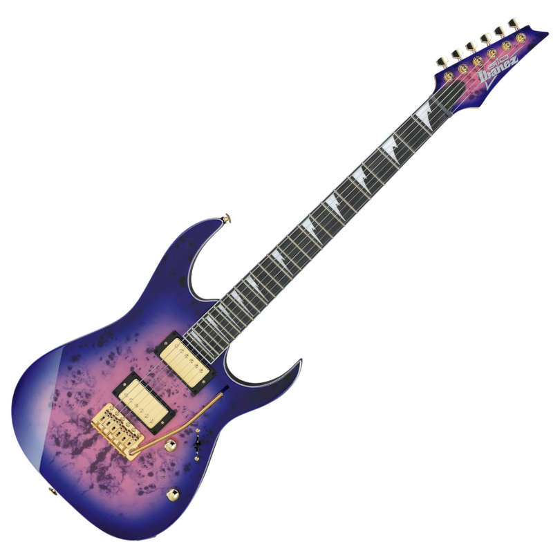 Ibanez GIO GRG220PA Electric Guitar - Royal Purple Burst