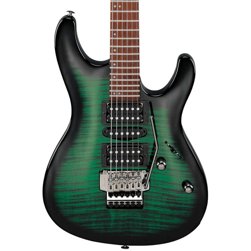 Ibanez Kiko Loureiro Signature KIKOSP3 Electric Guitar - Trans Emerald Burst