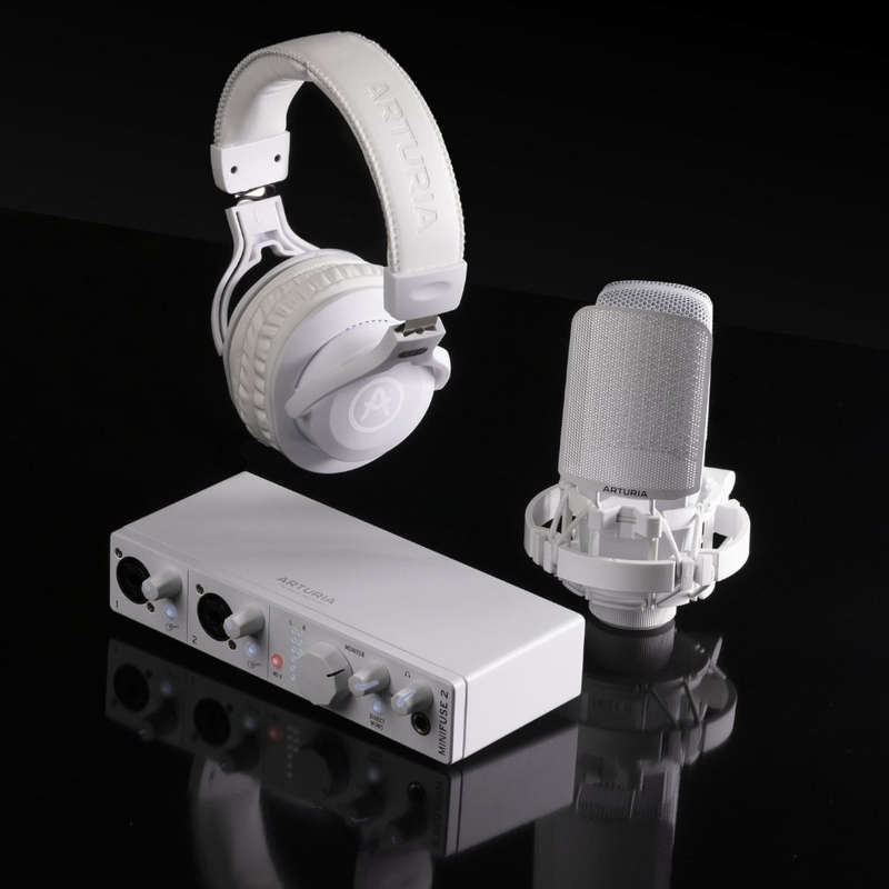 Arturia MiniFuse 2 Recording Pack - White
