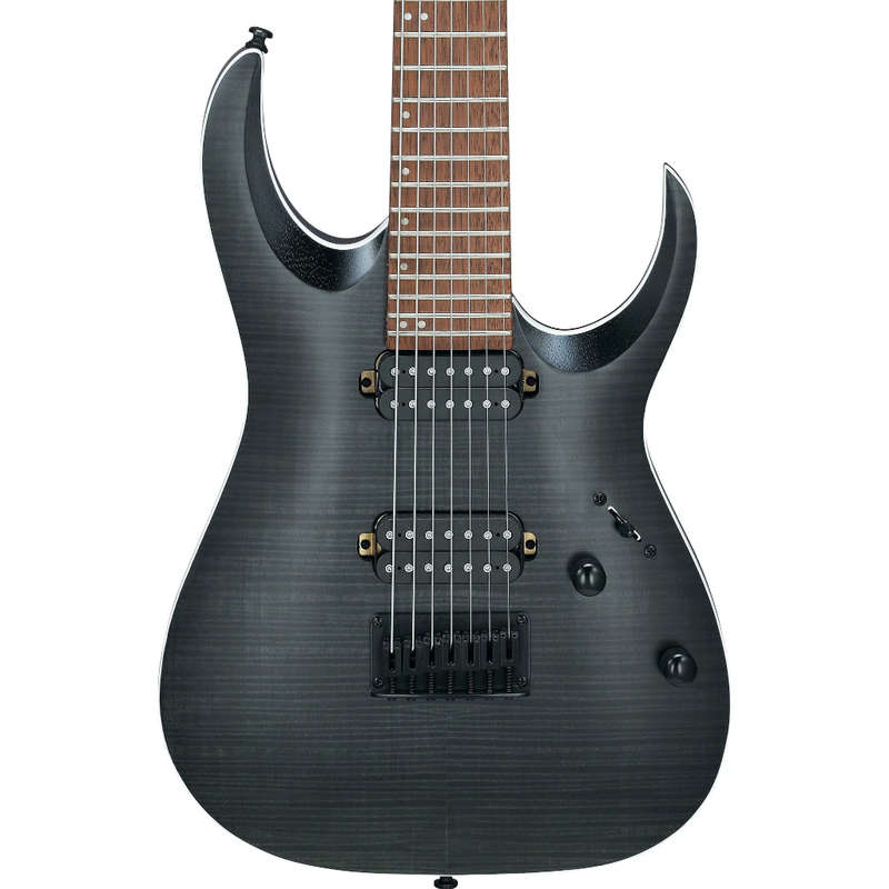 Ibanez Standard RGA742FM  7-String Electric Guitar - Transparent Gray Flat