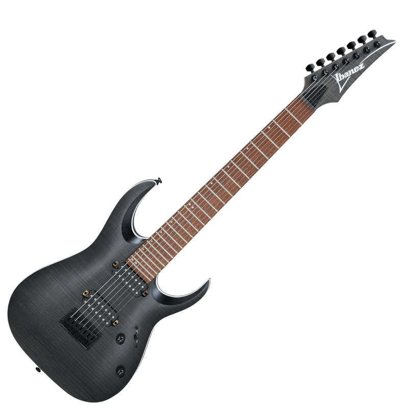 Ibanez Standard RGA742FM  7-String Electric Guitar - Transparent Gray Flat