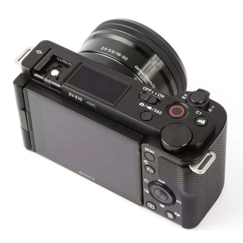 Sony ZV-E10 Interchangeable-Lens Camera for Vlogging with 16-50mm Lens