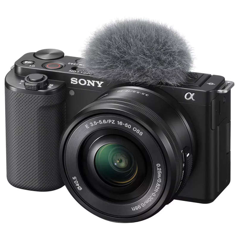 Sony ZV-E10 Interchangeable-Lens Camera for Vlogging with 16-50mm Lens