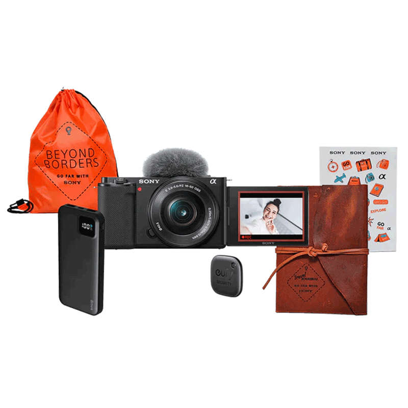 Sony ZV-E10 Interchangeable-Lens Camera for Vlogging with 16-50mm Lens and FREE Beyond Borders Tr...