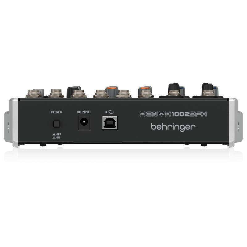 Behringer Xenyx 1002SFX 10-channel Analog Streaming Mixer