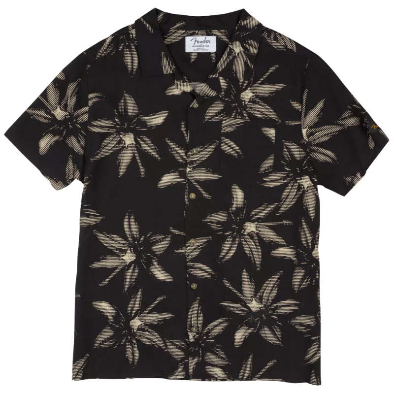 Fender The Norvell Button Up Shirt Black - Large