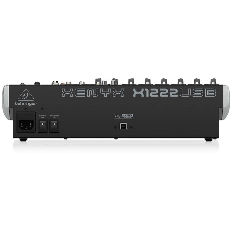 Behringer Xenyx X1222USB Mixer with USB and Effects