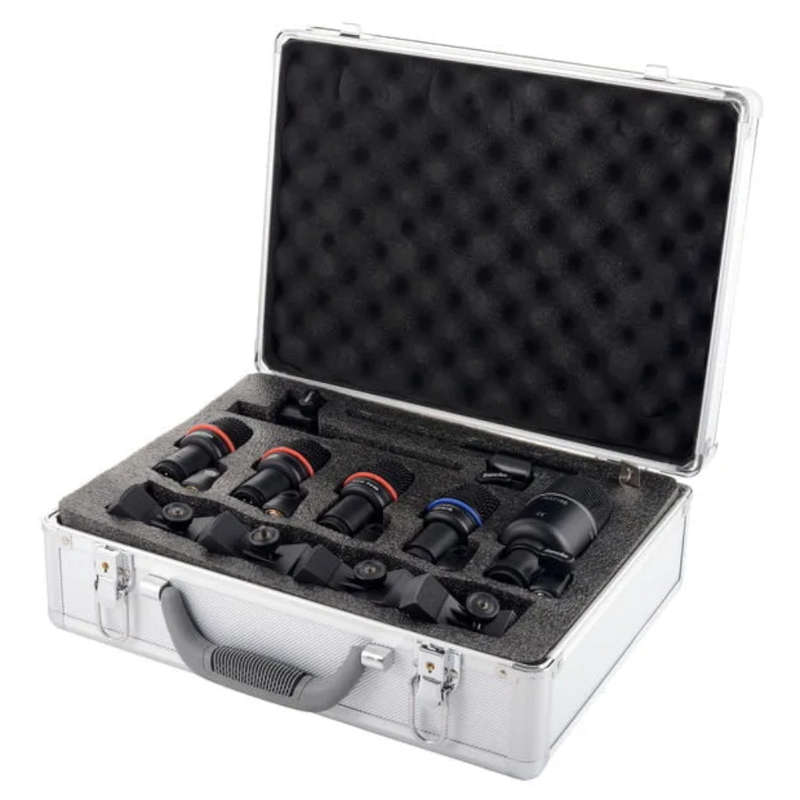 Superlux DRKK5C2 7pc Drum Microphone Set with Case