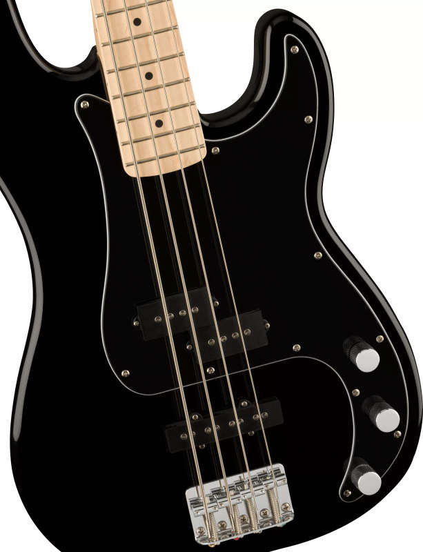 Squier by Fender Affinity Series Precision Bass® PJ, Maple Fingerboard - Black