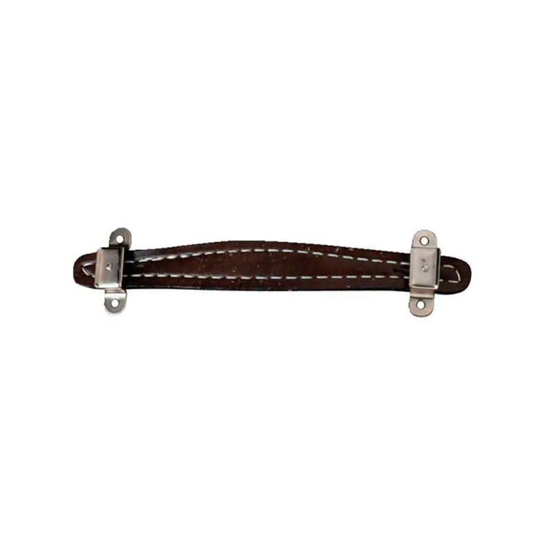 Fender Pure Vintage Stitched Leather Amplifier Handle, Brown, 2-Screw Mount