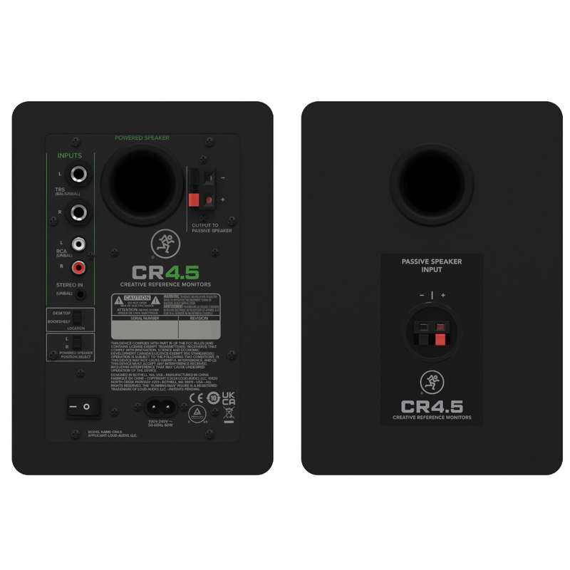 Mackie CR4.5 4.5-inch Powered Studio Monitors