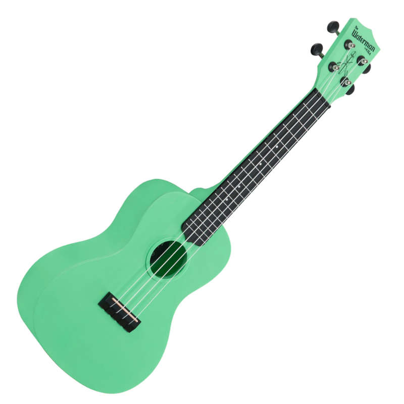 Kala Waterman Series Concert Ukulele - Sea Foam Green
