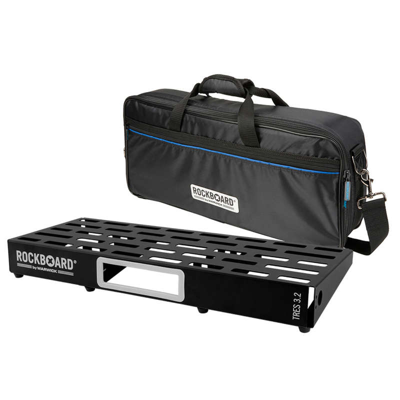Warwick RockBoard TRES 3.2 Pedalboard with Gig Bag