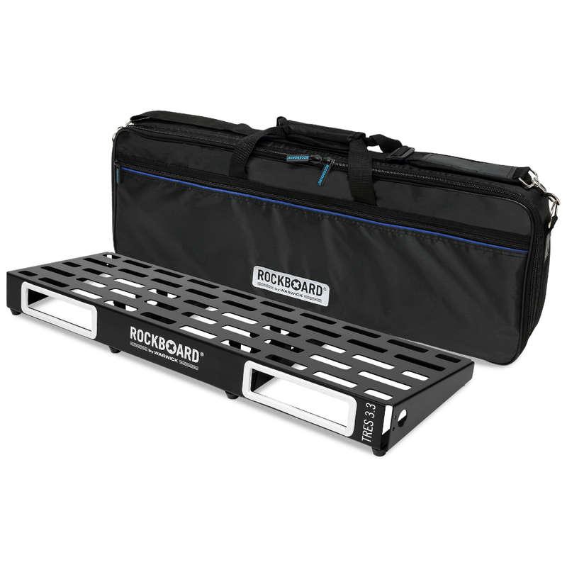 Warwick RockBoard TRES 3.3 Pedalboard with Gig Bag