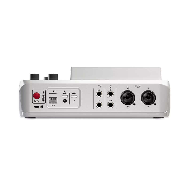 RØDE Rodecaster Duo - Integrated Audio Production Studio - White (+ Free Gift)