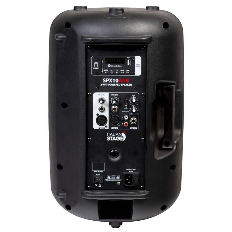 Italian Stage SPX10AUB 10 Active Speaker with Bluetooth