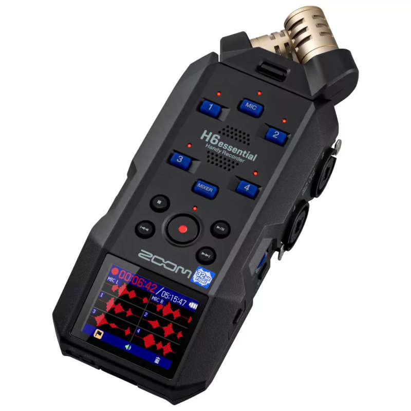 Zoom H6essential  32-Bit Float Stereo Recorder