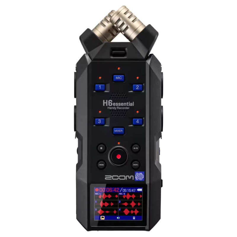 Zoom H6essential  32-Bit Float Stereo Recorder
