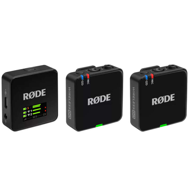 RØDE Wireless GO (Gen 3) - 2-Person Compact Wireless Microphone System