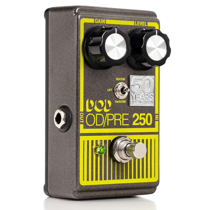 DOD Overdrive Preamp 250 Pedal - 50th Anniversary Edition