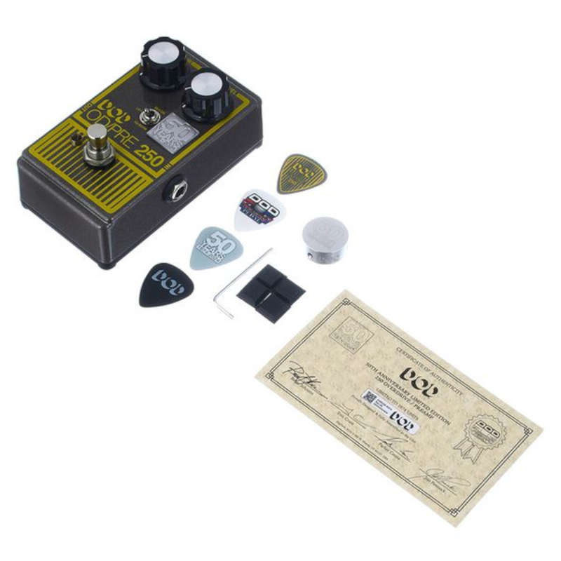 DOD Overdrive Preamp 250 Pedal - 50th Anniversary Edition