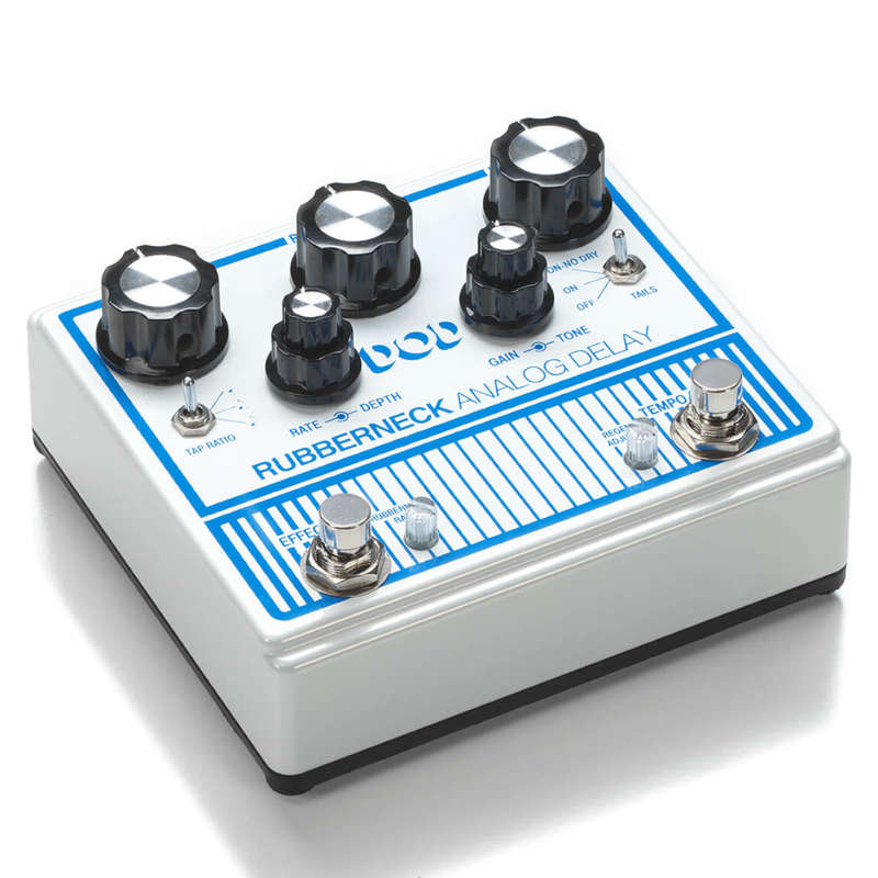 DOD Rubberneck Analog Delay Pedal with Tap Tempo