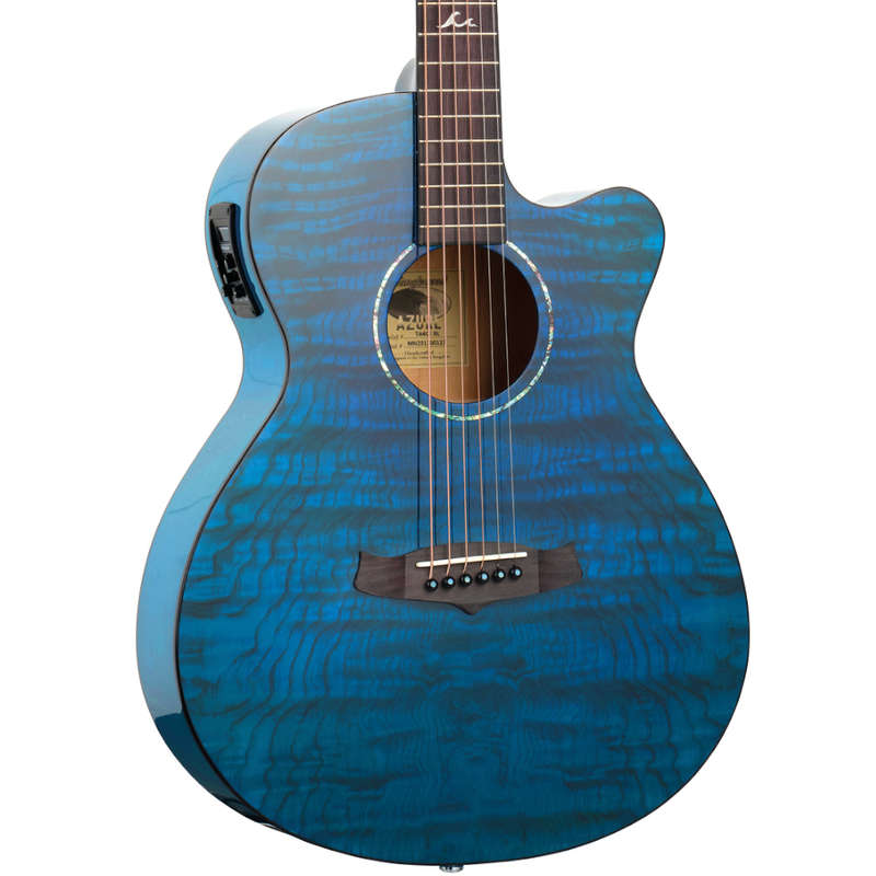 Tanglewood TA4CE Acoustic-Electric Guitar - Serenity Blue Gloss