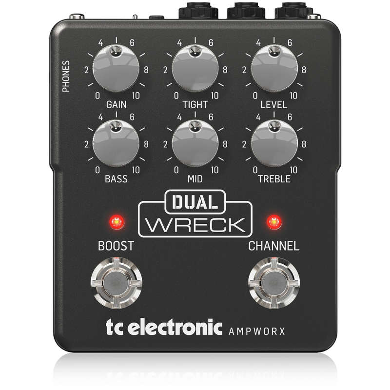 TC Electronic Ampworx Dual Wreck Preamp Pedal