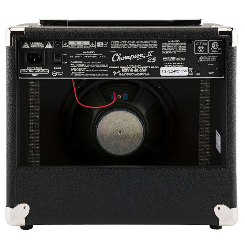 Fender Champion II 25-watt 1 x 8-inch Combo Amplifier
