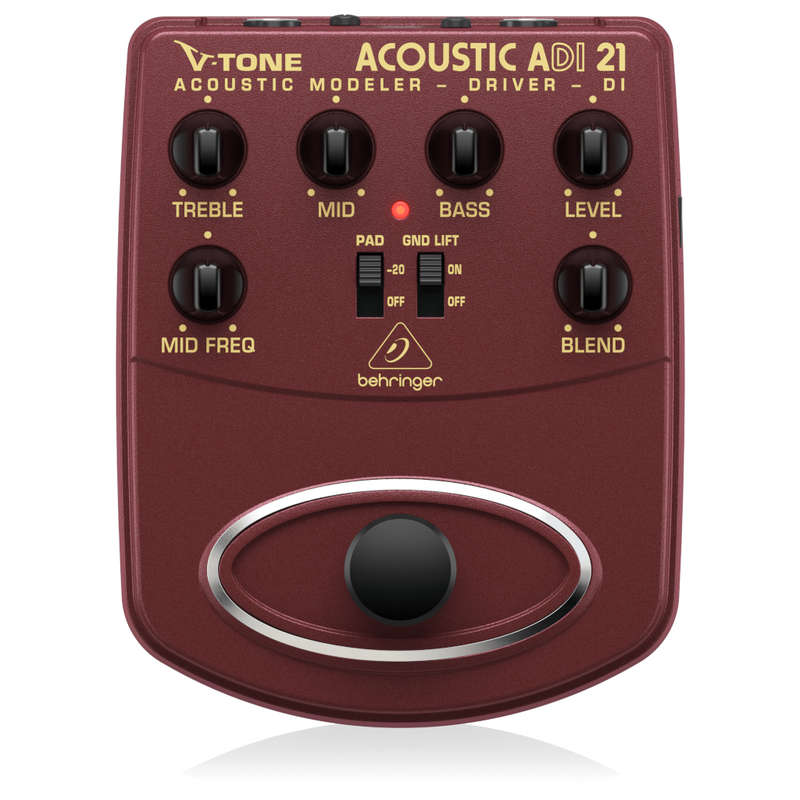 Behringer ADI21 V-Tone Acoustic Driver DI Pedal