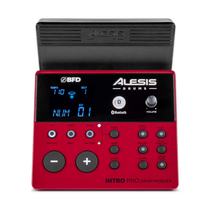 Alesis Nitro Pro Electronic Drum Kit - 8-piece with Mesh Heads and Bluetooth