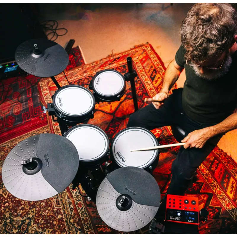 Alesis Nitro Pro Electronic Drum Kit - 8-piece with Mesh Heads and Bluetooth