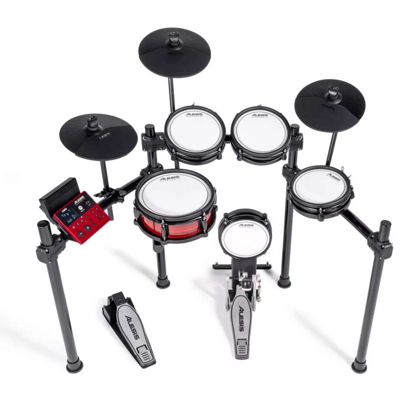 Alesis Nitro Pro Electronic Drum Kit - 8-piece with Mesh Heads and Bluetooth