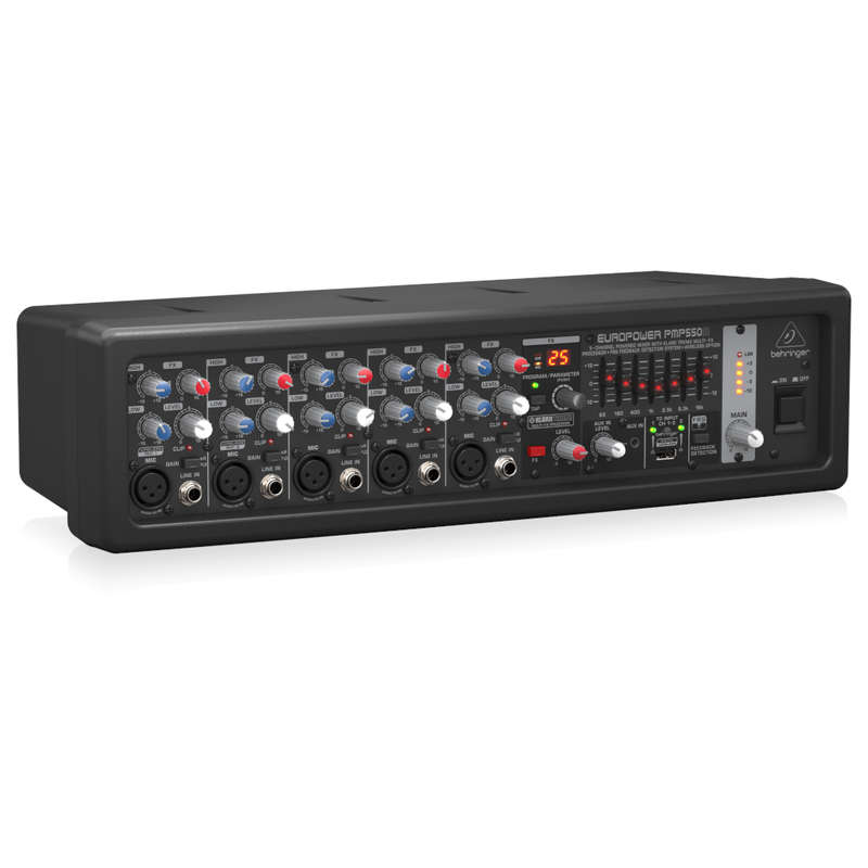 Behringer Europower PMP550M 5-channel 500W Powered Mixer