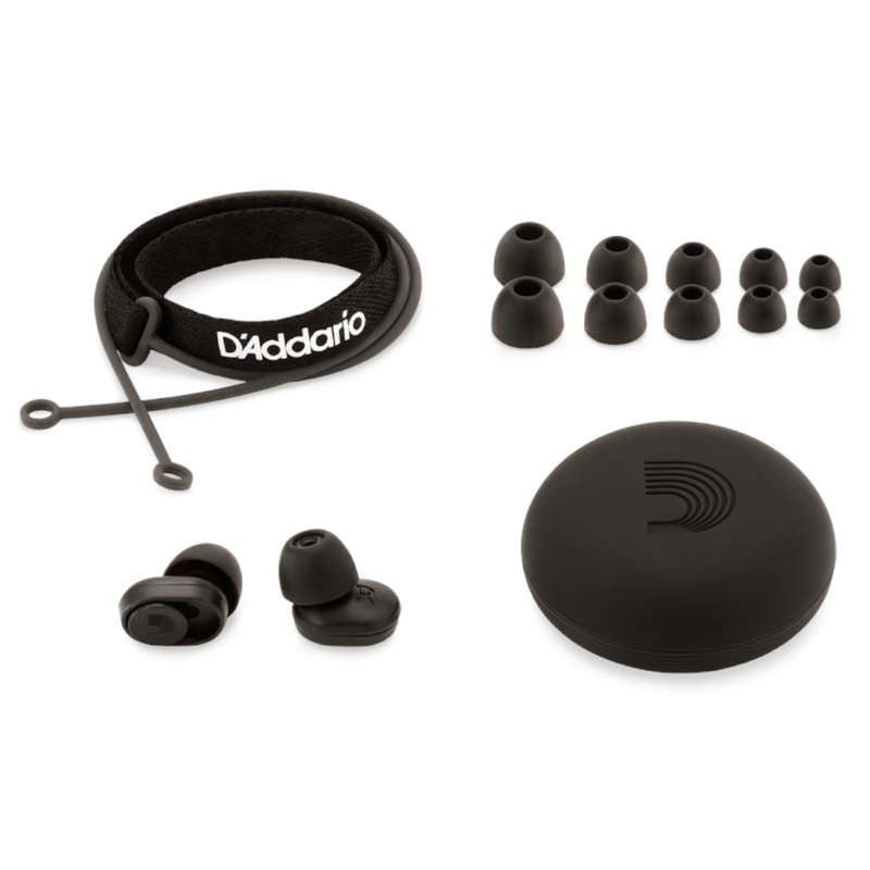 D'Addario dBud Universal Fit Volume Adjustable Earplugs