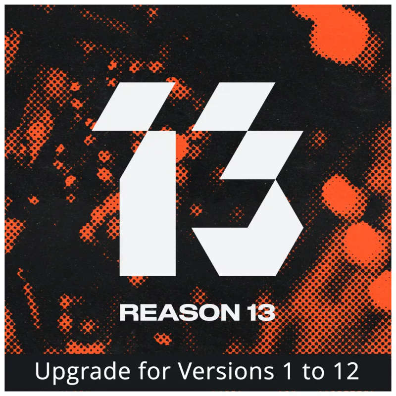 Reason 13 Music Recording & Producing Software - Upgrade for Versions 1 to 12