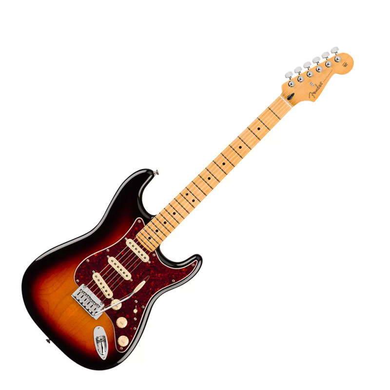 Fender Player II Modified Stratocaster® Electric Guitar Maple Fingerboard - 3-Color Sunburst