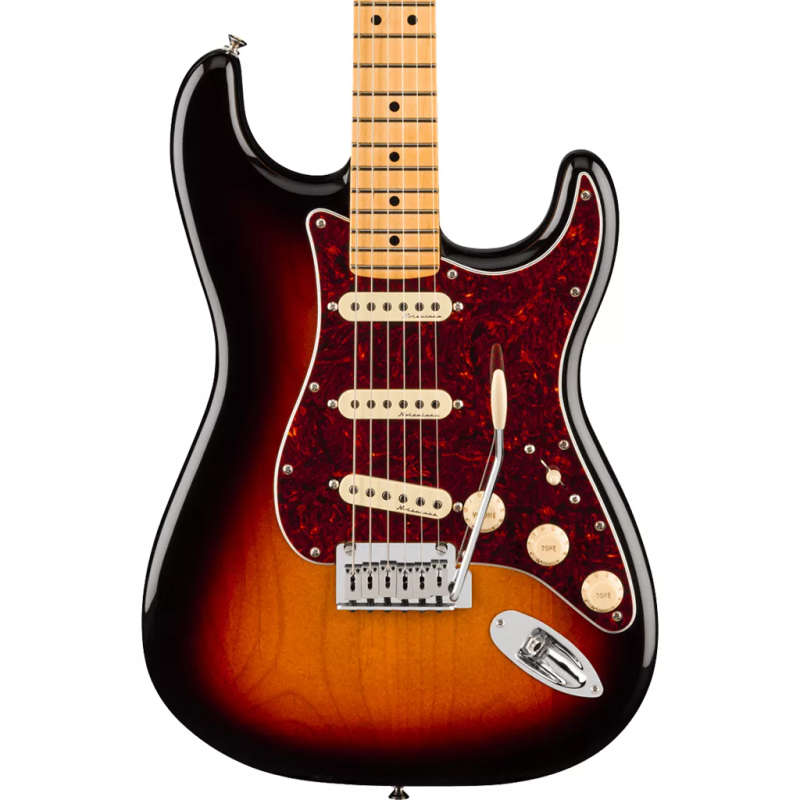Fender Player II Modified Stratocaster® Electric Guitar Maple Fingerboard - 3-Color Sunburst