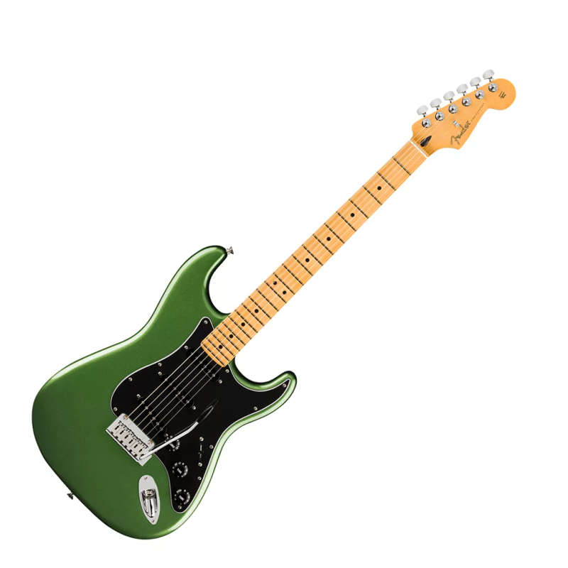 Fender Player II Modified Stratocaster® Electric Guitar Maple Fingerboard - Harvest Green Metallic