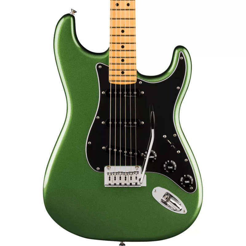 Fender Player II Modified Stratocaster® Electric Guitar Maple Fingerboard - Harvest Green Metallic